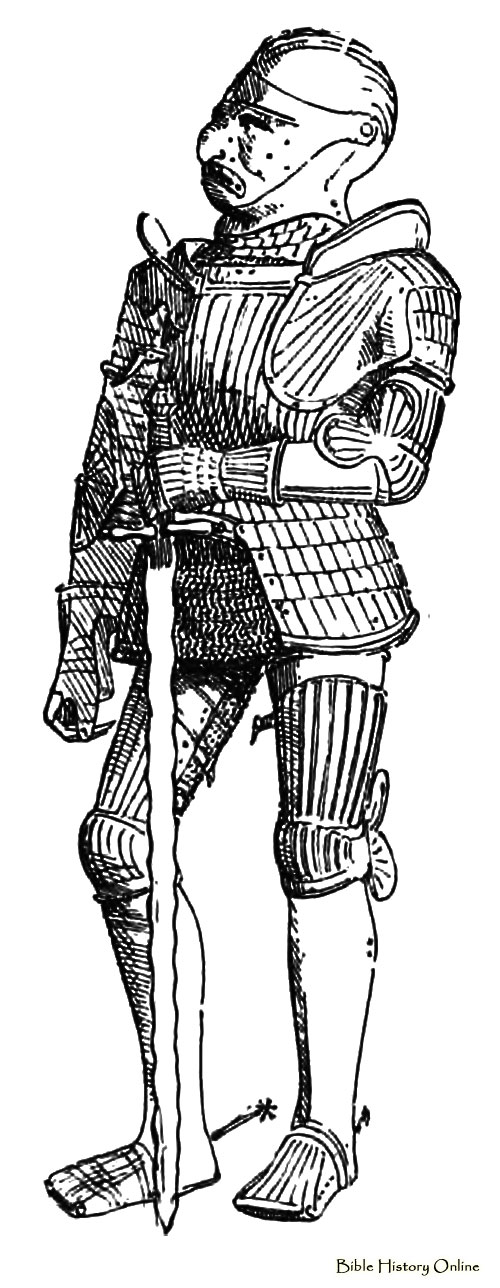 German Fluted Armour Called Maximilienne and Milanaise