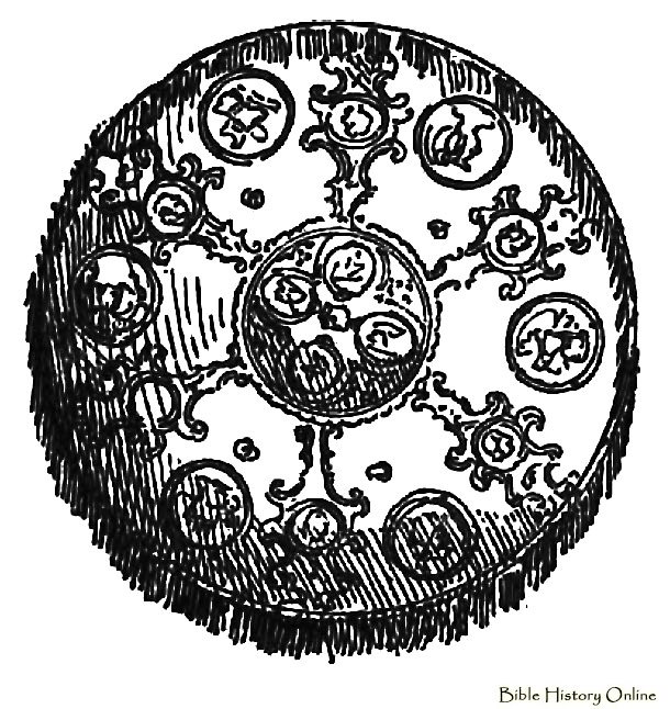 German Pageant Shield Of The 16th Century Made At Augsburg