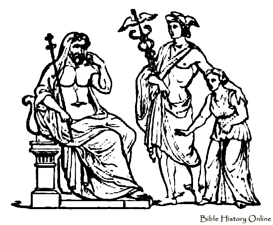 Mercury Presenting A Soul To Pluto