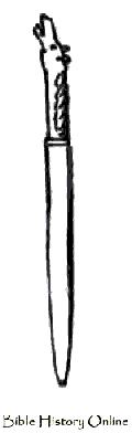 Assyrian Dagger In Bronze
