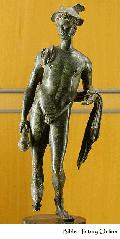 Bronze Figurine of Mercury
