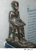 Bronze Statuette of Imhotep