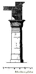 A Column At Medinet-Abou