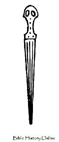 Bronze Egyptian Poignard