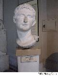 Portrait of Roman Emperor Augustus