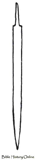 Roman Sword In Iron With Armourers Mark