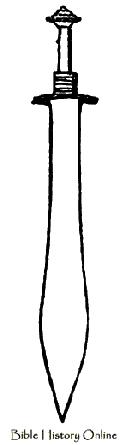 Roman Sword With Bronze Hilt