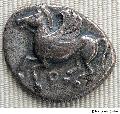 Obverse Silver Tetradachm from Corinth 
