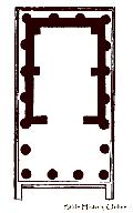 Plan Of Temple Of Fortuna Virilis