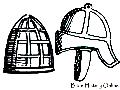 Two Roman Helmets