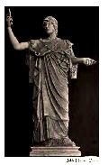 Athena Wearing Aegis