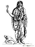 Augur with His Staff and Chicken