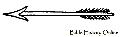 Barbed And Feathered Cross-bow Bolt