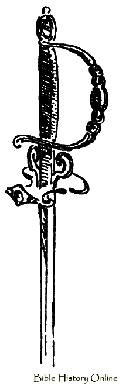 Court Sword Of The Time Of Louis XVI In Steel