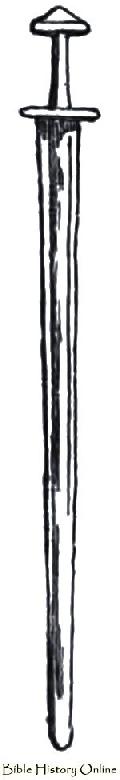 Danish Two Edged Sword With Deeply Grooved Blade
