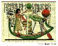 Papyrus Painting of a Benu Bird