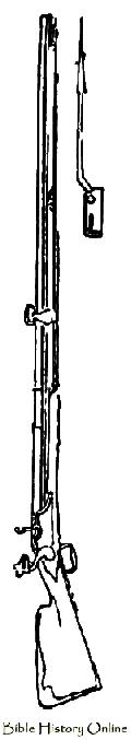 French Flint Lock And Bayonet Gun