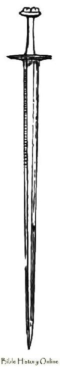 11th Or 12th Century German Sword With Five Lobed Pommel
