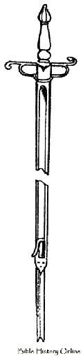 German Sword Of The 17th Century