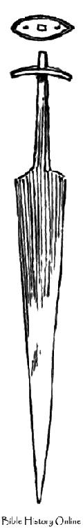 Germanic Dagger Of The Merovingian Epoch