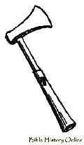 Horseman Battle Axe With Small Hand Cannon