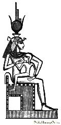 Isis Suckling Horus