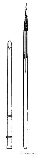 Large Zanguebar Sword With Crimped Leather Sheath