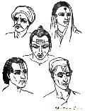 Various Mark On Foreheads
