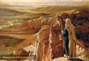 Moses Gazes at the Promised Land