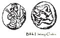 Ancient Coin Having the King of Persia