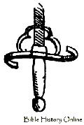 Outline Of A German Sword