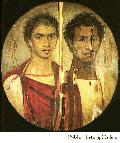 Portrait of Two Brothers from the Fayum