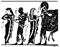 Paris, Helen, Hector, and Andromache