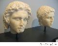Head of Alexander the Great and Hephaestion