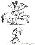 Scythian Horsemen and Archer