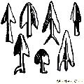 Seven German Arrow-Heads