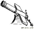 Small Swiss Copper Cannon