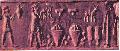 Sumerian Cylinder Seal Depicting Sacrifices