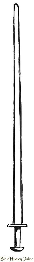Sword In Sheath Copied From The Codex Aureus Of Saint Gall