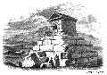 Drawing of the Tomb of Cyrus