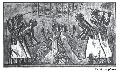 Two Hittite Spies Beaten by Egyptian Soldier