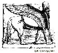 Winged Human Headed Lion