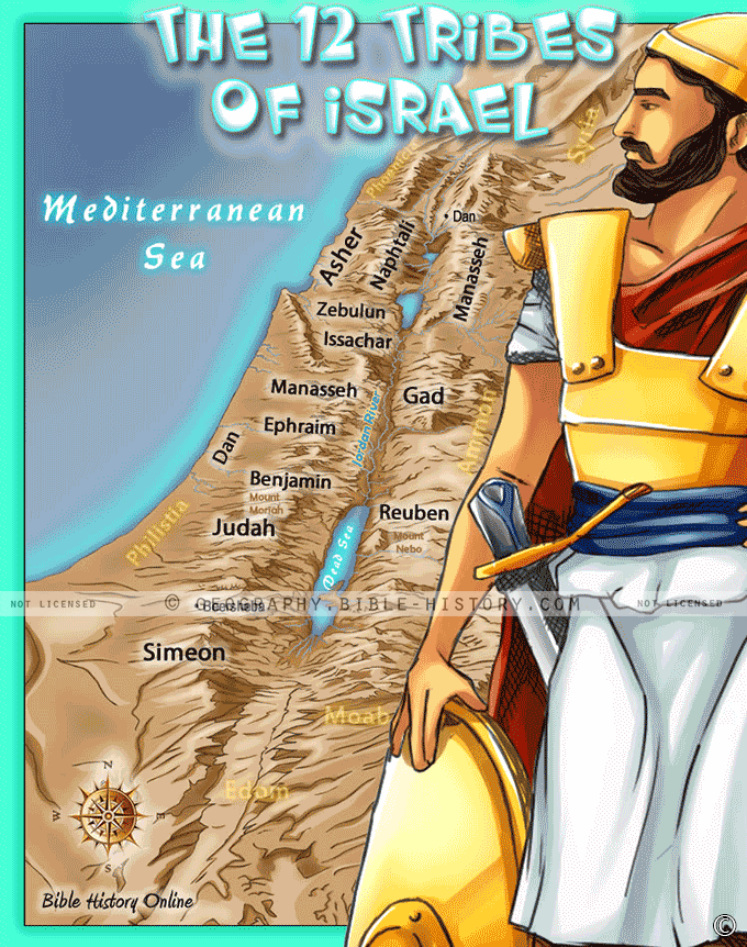 The 12 Tribes of Israel