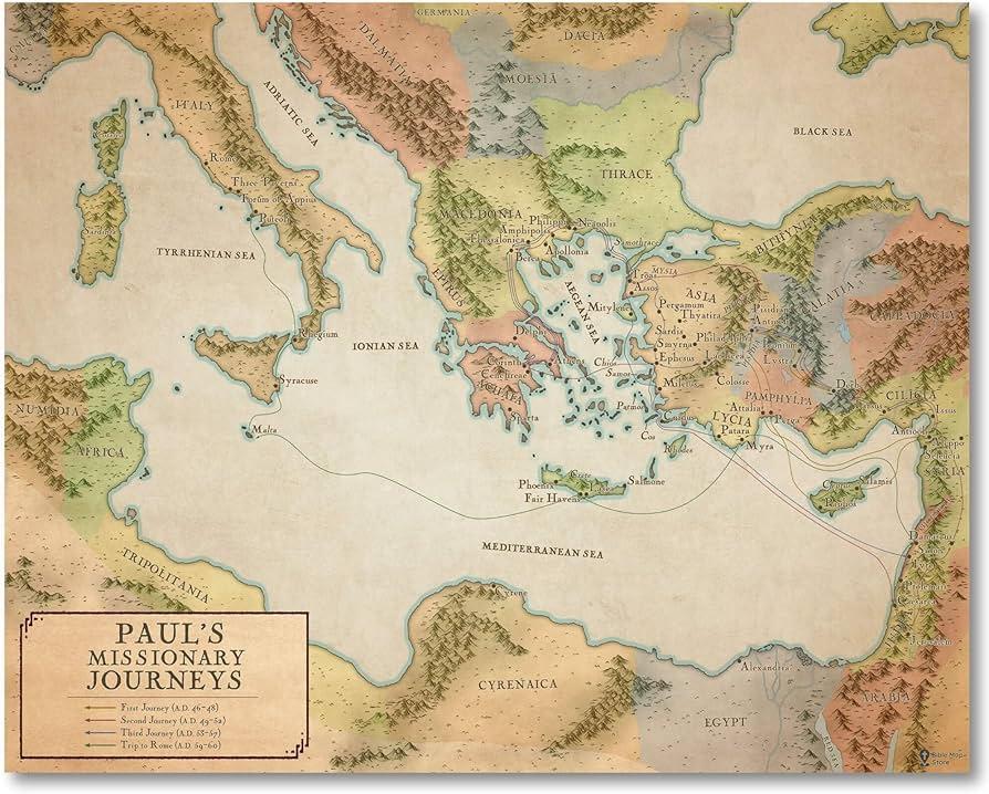 Mapping the Sacred: A Historical Journey Through Biblical Maps hero image