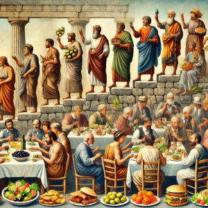 The Evolution of Greek Cuisine: From Ancient Feasts to Modern Greek Restaurant Chains image
