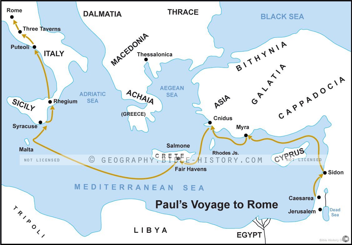 Acts Pauls Voyage to Rome hero image