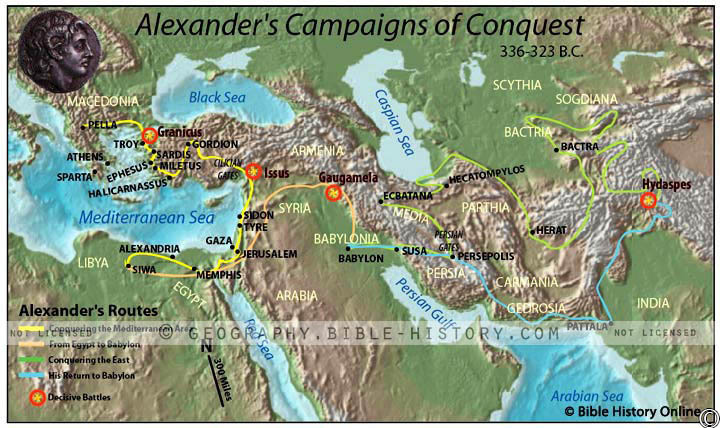 Battles of Alexander the Great hero image