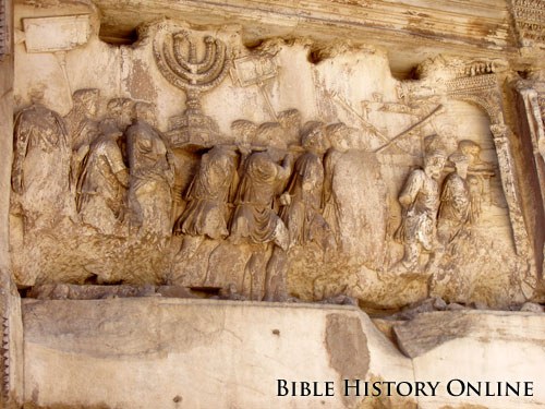 Bible History Online - Arch of Titus Menorah Relief - 1 (Biblical  Archaeology) - Bible History