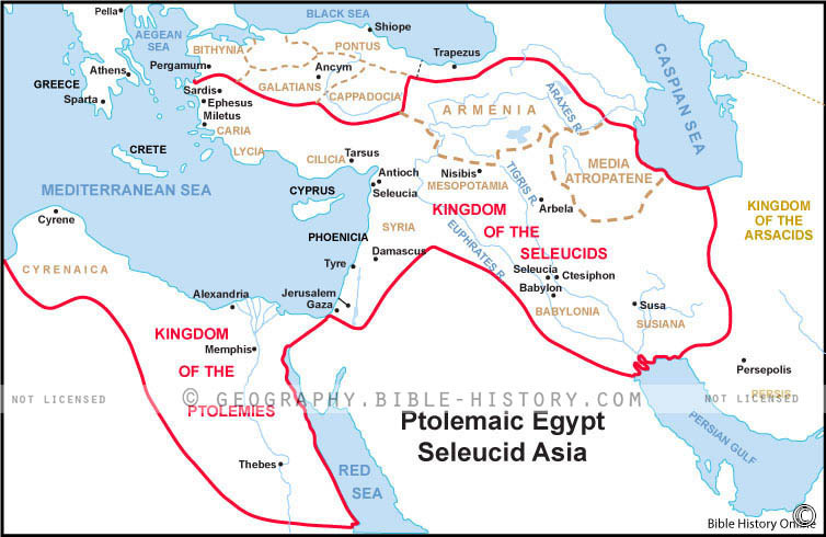 Ptolemaic Egypt Seleucid Asia hero image