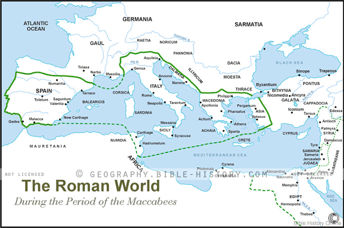 Map of the Roman World